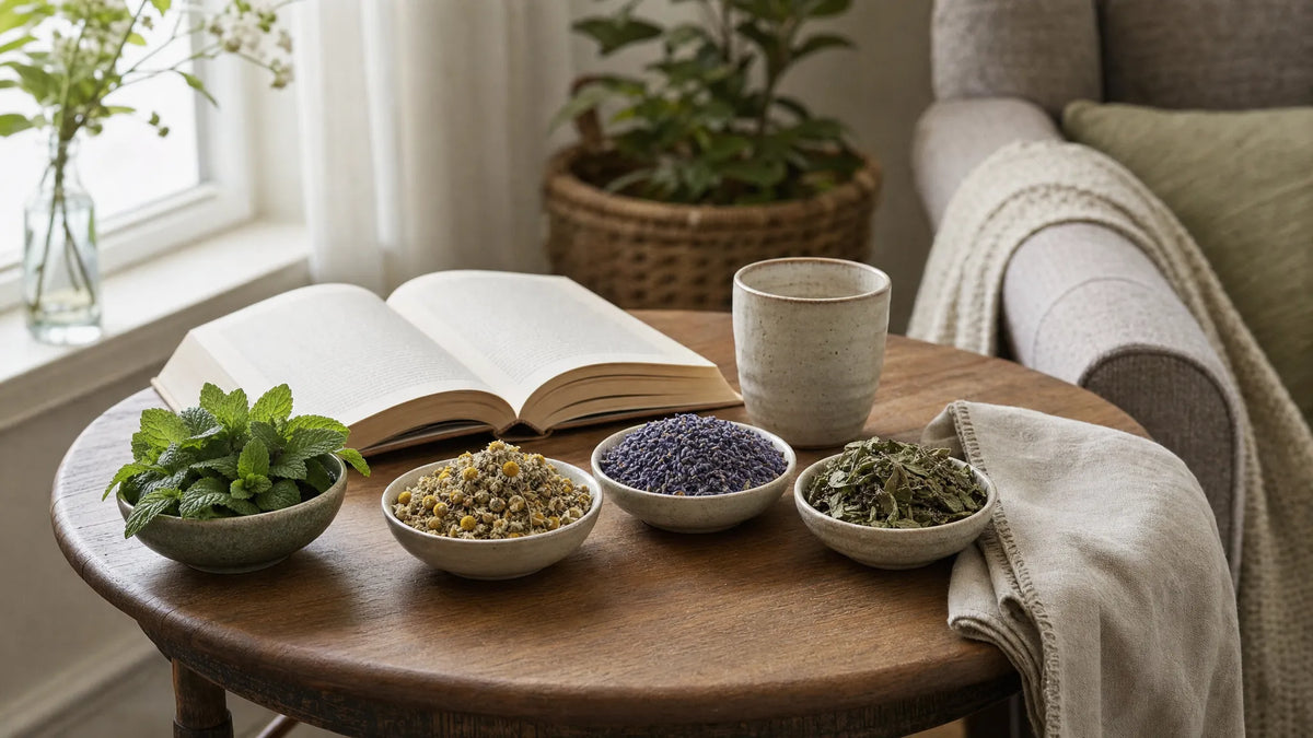 Natural Anxiety Relief Through Herbs, Breath, and Ritual