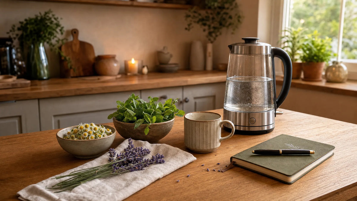 Stress and Anxiety Relief Through Simple Herbal Rituals