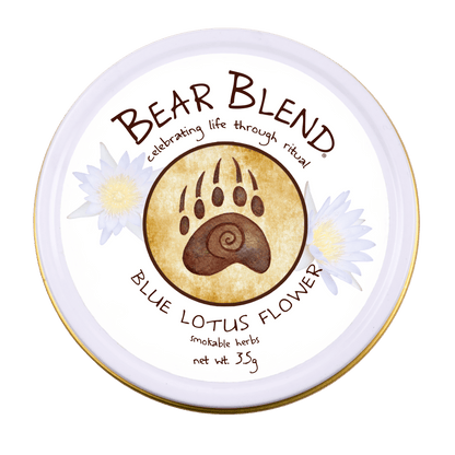 Bear Blend Blue Lotus Flower